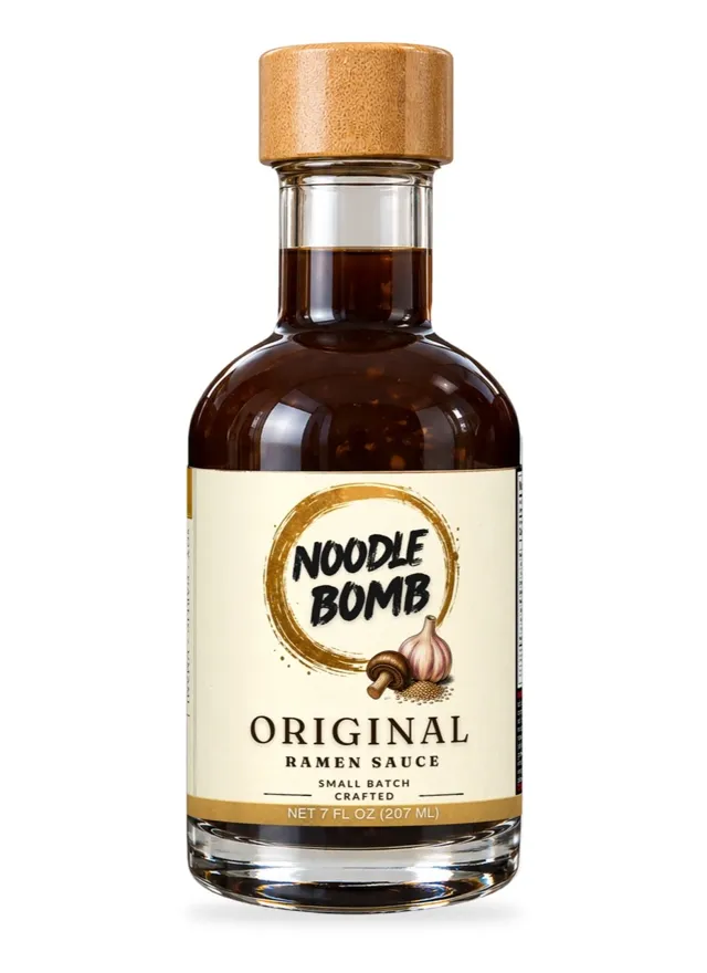 NoodleBomb Original ramen sauce — 7 fl oz bottle