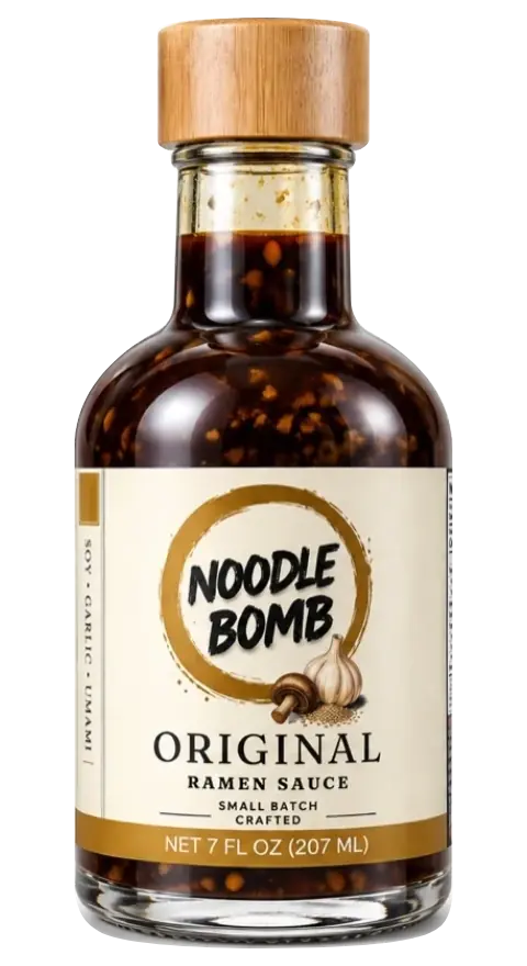 NoodleBomb Original Ramen Sauce, 7 fl oz bottle