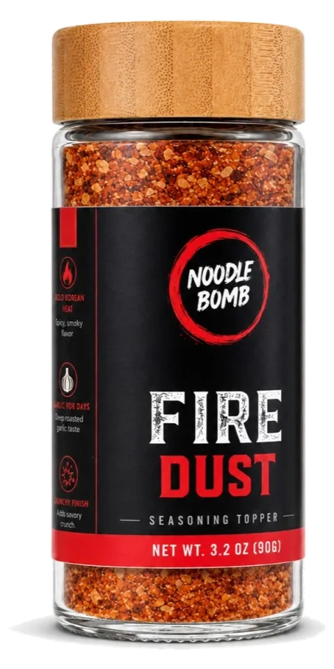 NoodleBomb Fire Dust dry blend jar