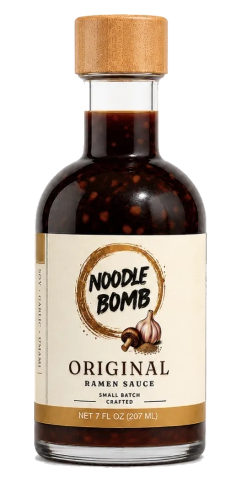 NoodleBomb Original Ramen Sauce bottle