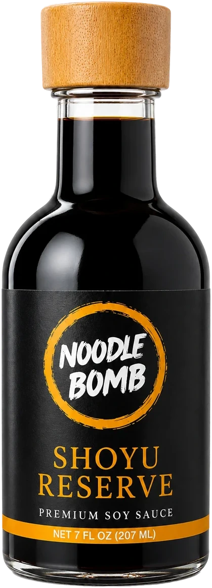 NoodleBomb Shoyu Reserve soy sauce