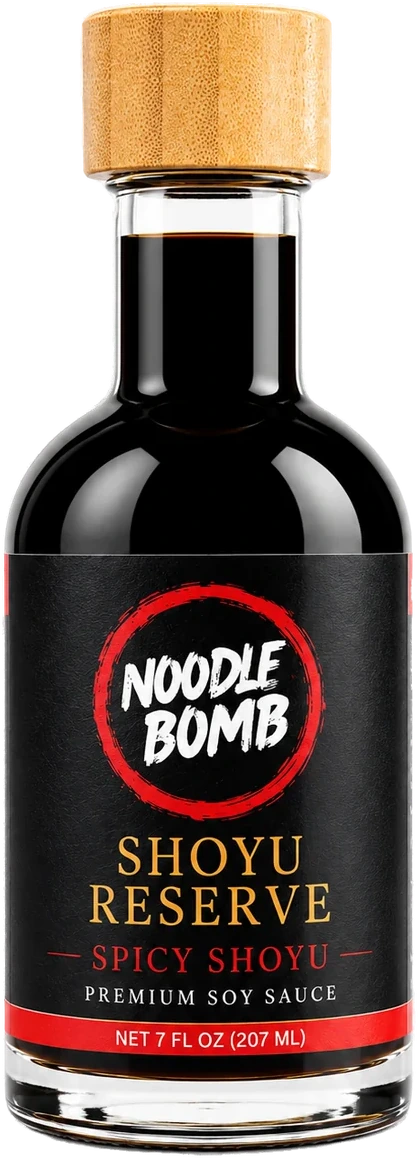 NoodleBomb Spicy Shoyu soy sauce